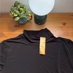 Coldwater Creek Black Women's Luxelle Tunic Top Size 2X New With Tags